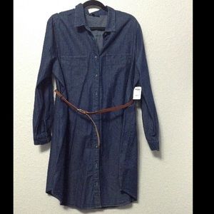 Denim dress